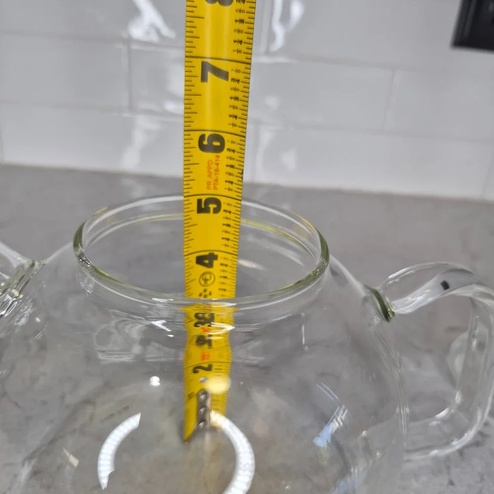 Trendglas JENA Teapot Heat Resistant 1.75L Clear Glass